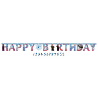 Frozen 2 Jumbo Happy Birthday Add-An-Age Letter Banner