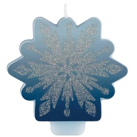 Frozen 2 Glittered Candle