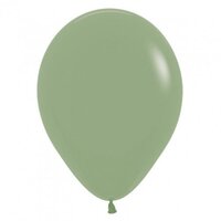 12cm Fashion Eucalyptus Latex Balloons - Pack of 100