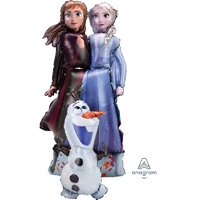 Airwalker Frozen 2 Elsa Anna Olaf Foil Balloon