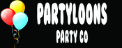 Partyloons Party Co logo